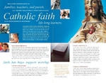 Catholic Parish & School Half Fold Brochure