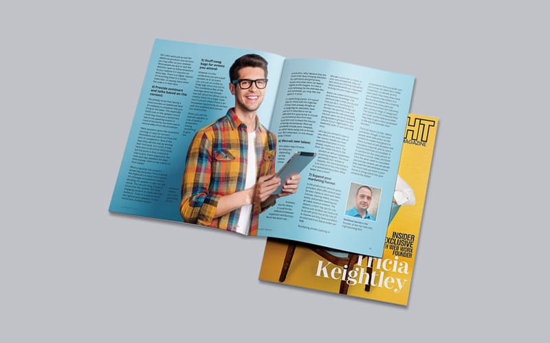 Saddle Stitched booklet