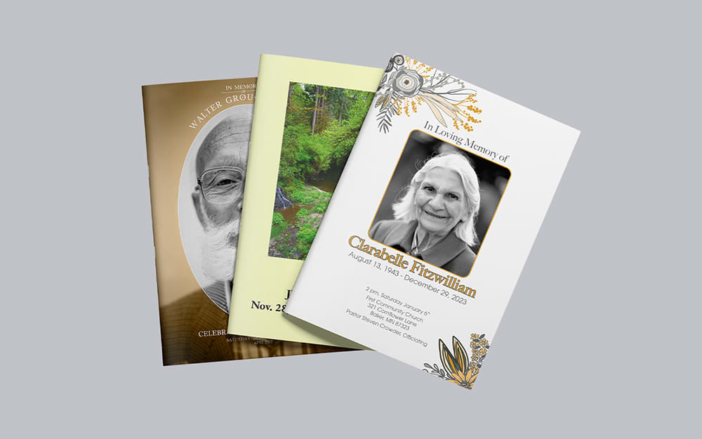 Funeral Programs Funeral Programs