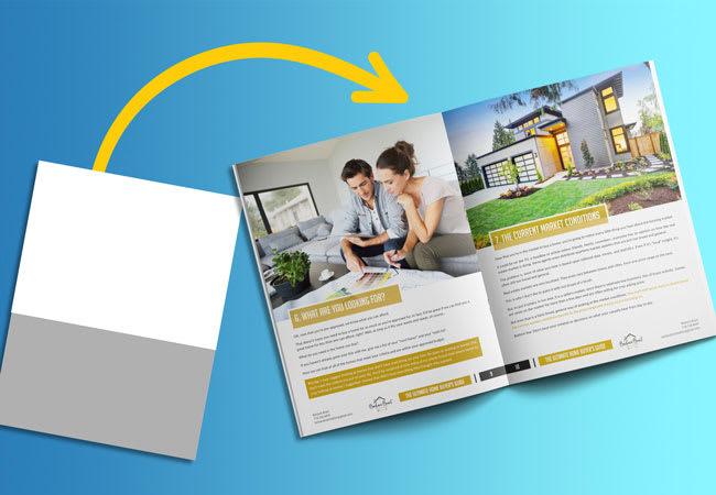 Saddle Stitch Booklet Templates